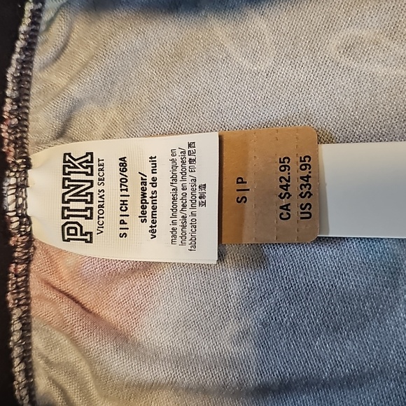 NEW PINK Victoria's Secret Holiday Sleepwear Lounge Pants, Womens Small - Picture 5 of 6